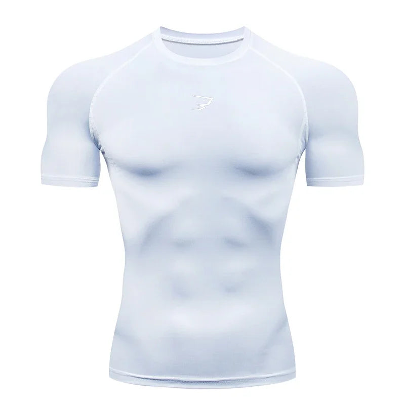 Camiseta de Compresión "Tiburon" (running, gym, basketball)