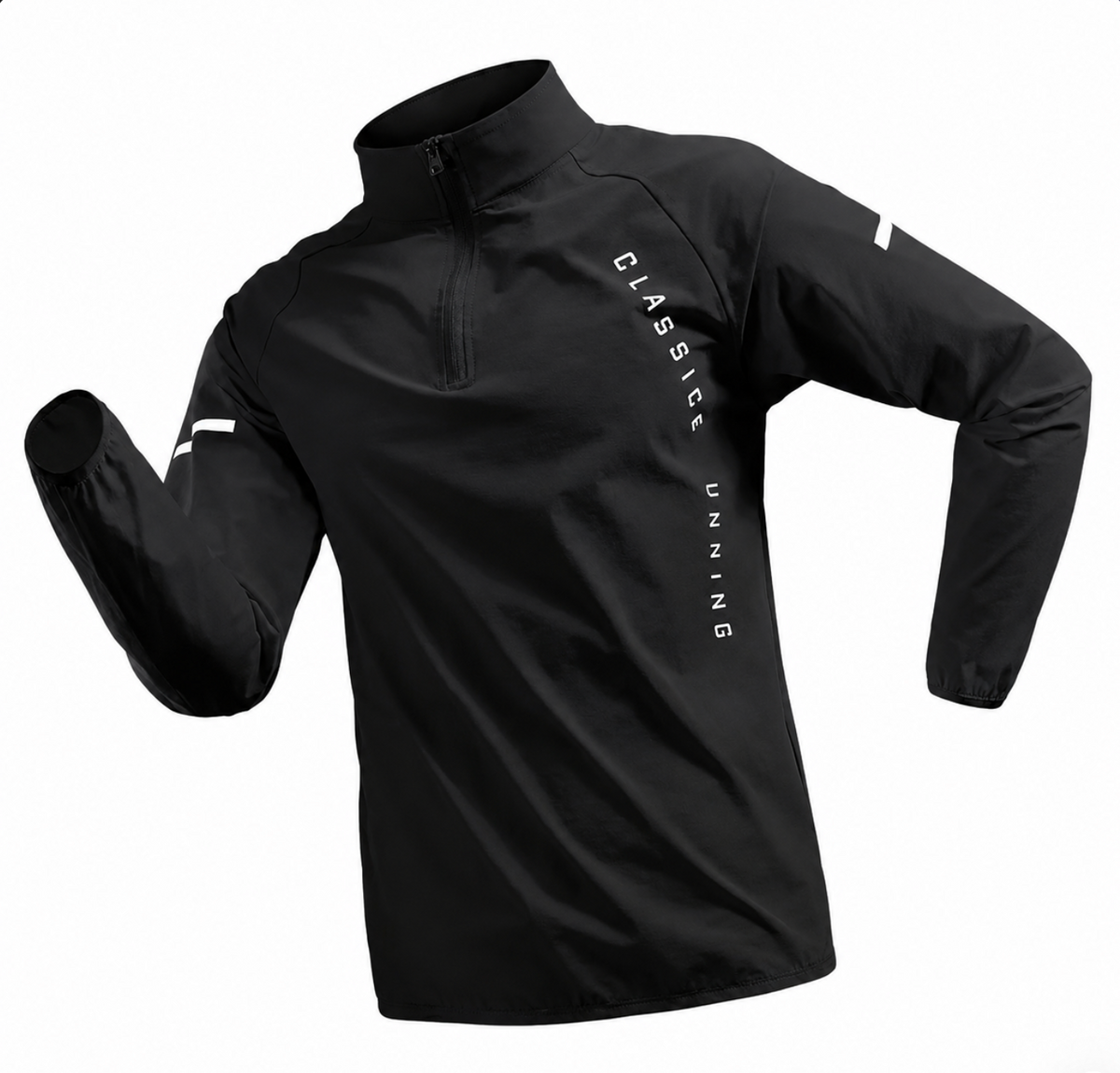 Chaqueta deportiva con cremallera para hombre – Running y Gym