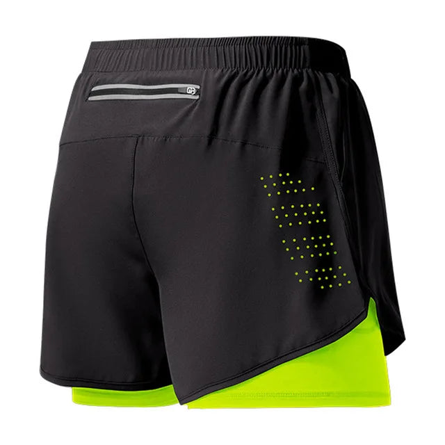 Men's Running Shorts – Quick Dry, Double Layer