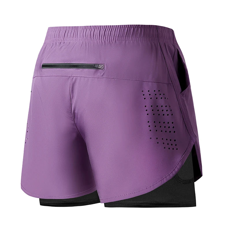 Men's Running Shorts – Quick Dry, Double Layer
