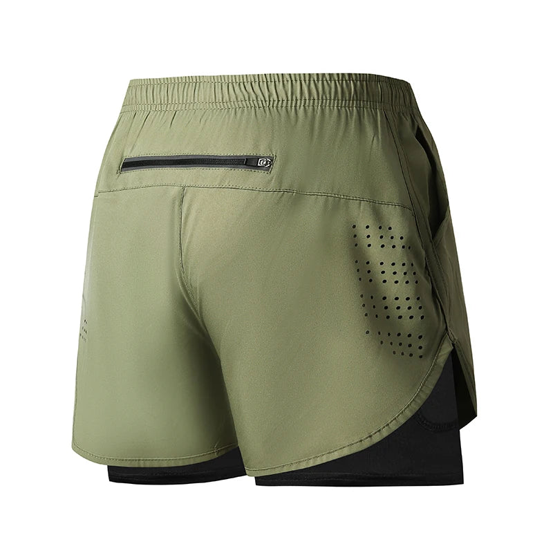 Men's Running Shorts – Quick Dry, Double Layer