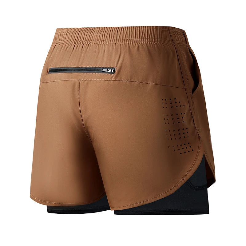 Men's Running Shorts – Quick Dry, Double Layer