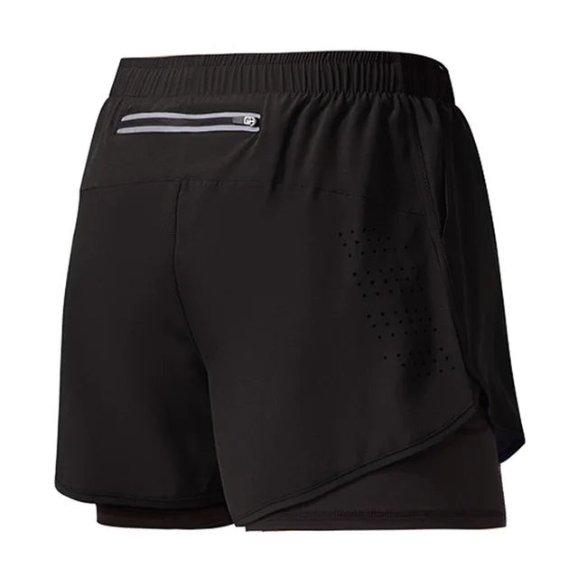 Men's Running Shorts – Quick Dry, Double Layer