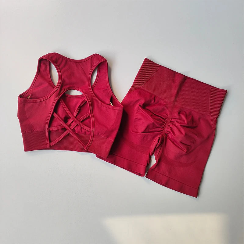 Conjunto Deportivo Sculpt (Top y mallas de mujer)