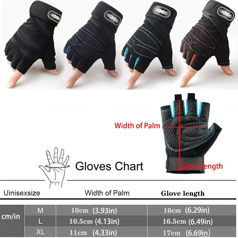 Guantes de Gimnasio Pro Grip