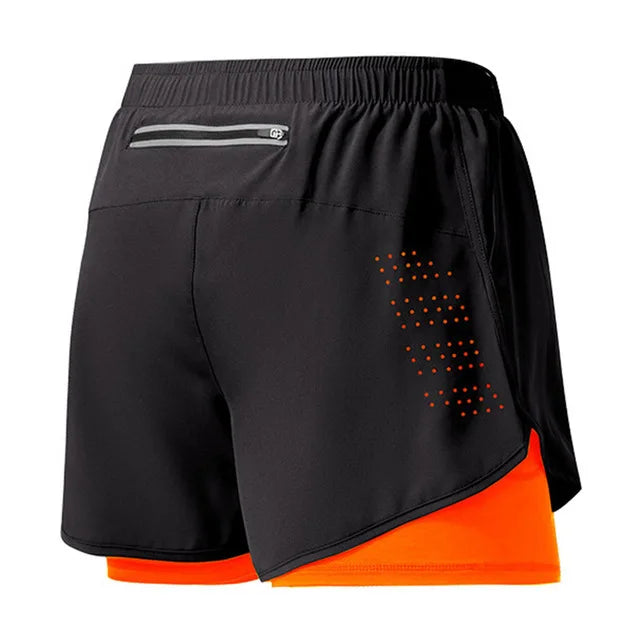 Men's Running Shorts – Quick Dry, Double Layer