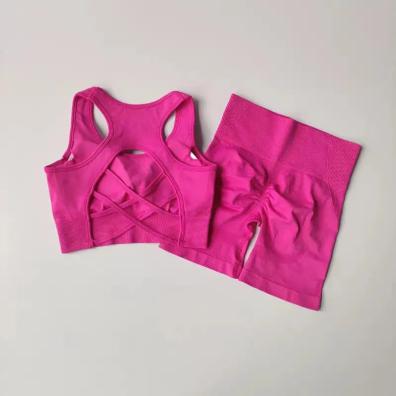 Conjunto Deportivo Sculpt (Top y mallas de mujer)