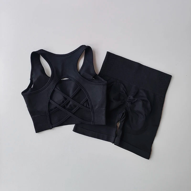 Conjunto Deportivo Sculpt (Top y mallas de mujer)
