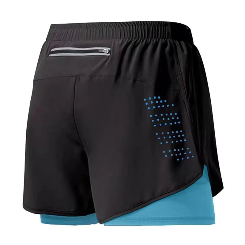 Men's Running Shorts – Quick Dry, Double Layer