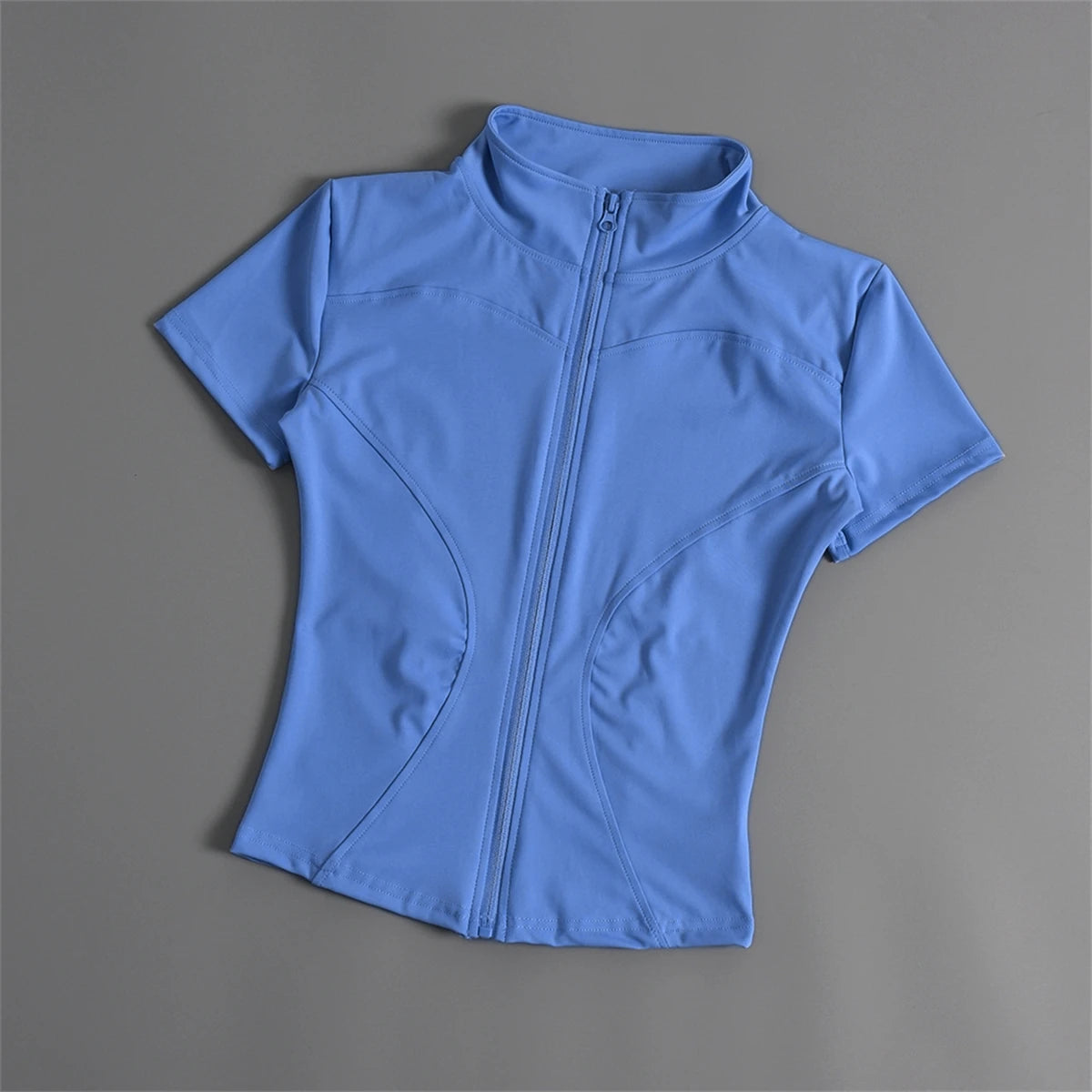 Top Deportivo con cremallera mujer